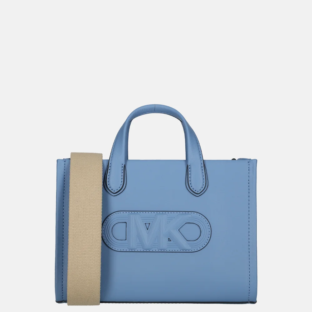 Michael Kors Gigi handtas small french blue bij Duifhuizen